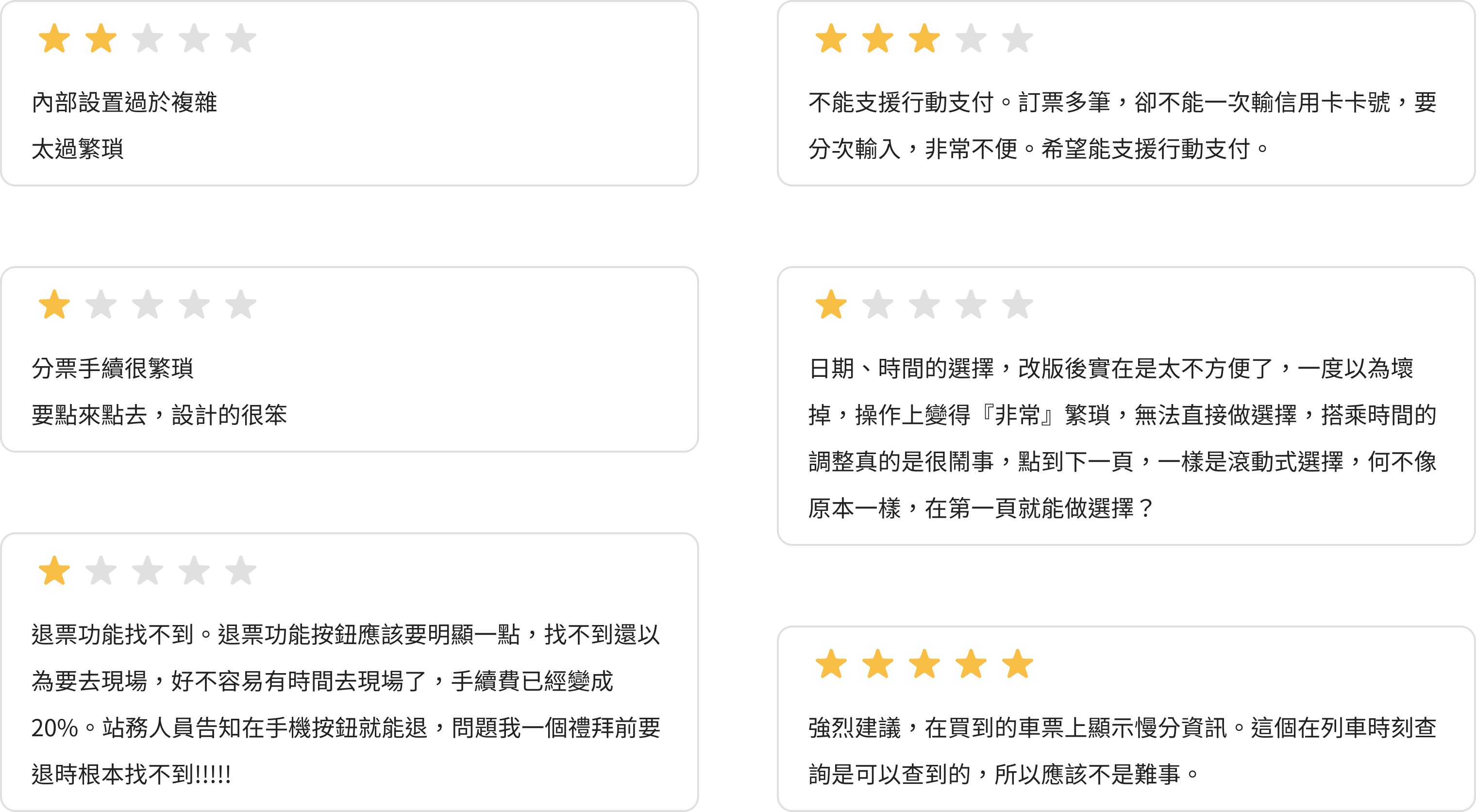 railway comments